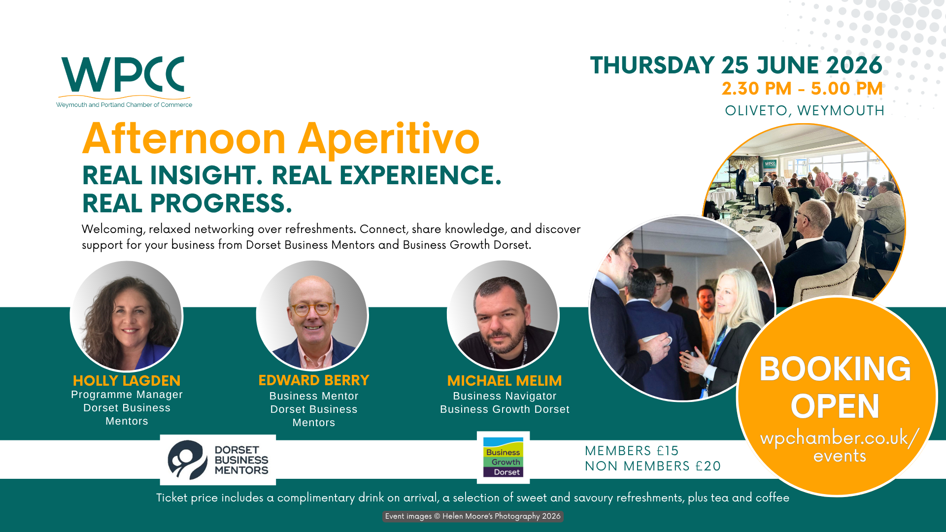 Afternoon Aperitivo on 25 June 2026 booking now open
