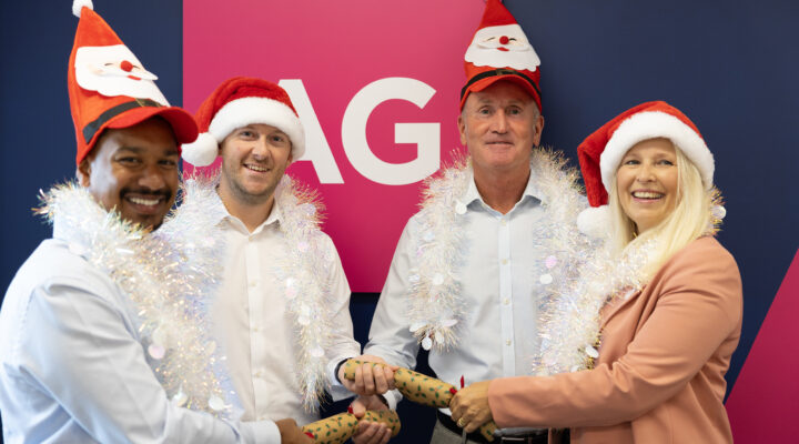 Albert Goodman and Weymouth and Portland Chamber launch the Christmas Party tickets